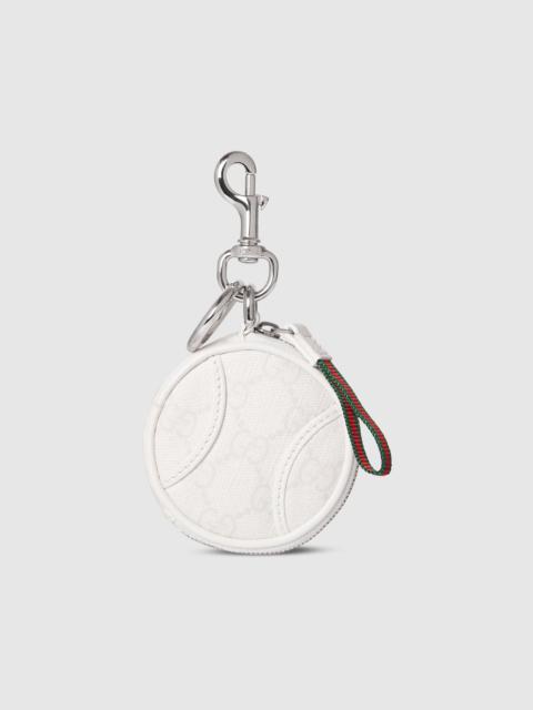 Tennis ball-shaped coin wallet