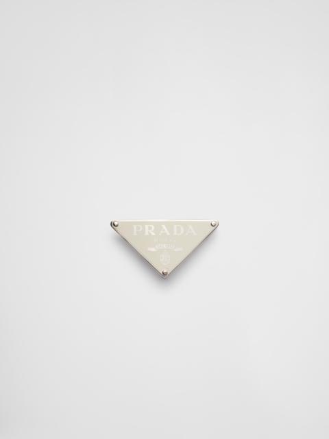 Enameled-metal belt buckle