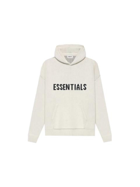 Fear of God Essentials Knit Pullover Hoodie (SS21) Buttercream