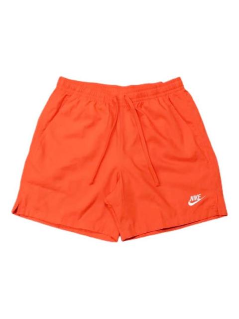 Nike Sportswear Woven Shorts 'Orange' AR2383-842