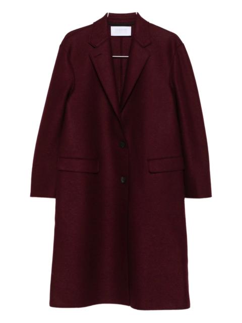 Harris Wharf London Chester Button-fastening Wool Coat