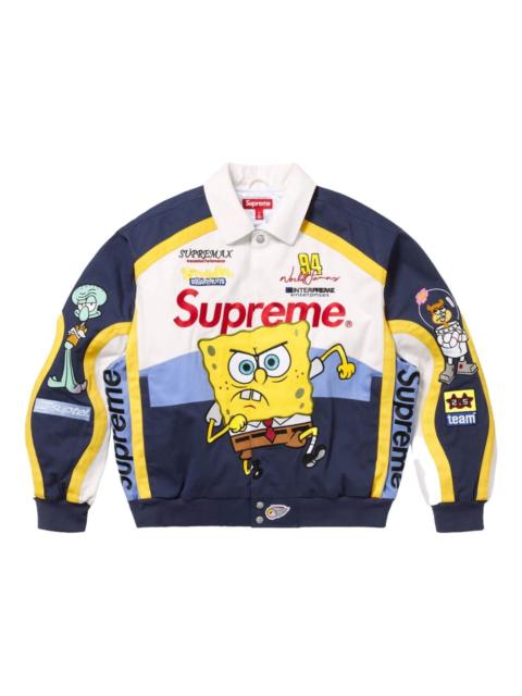 x SpongeBob SquarePants Jeff Hamilton racing jacket