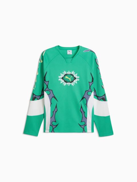 PUMATECH-X Men's Long Sleeve Waffle Shirt