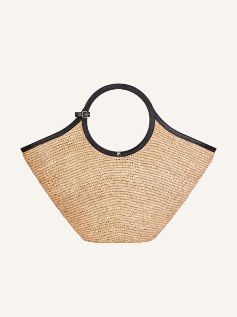 MAXI HOLY RAFFIA BAG
