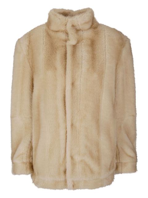 faux-fur jacket