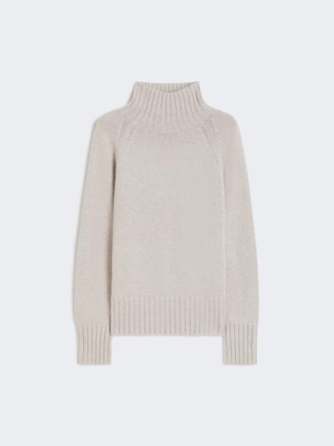 MANTOVA Wool and cashmere yarn polo-neck sweater