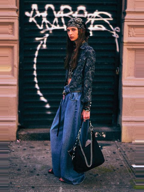 PLEATED WAISTBAND JEAN