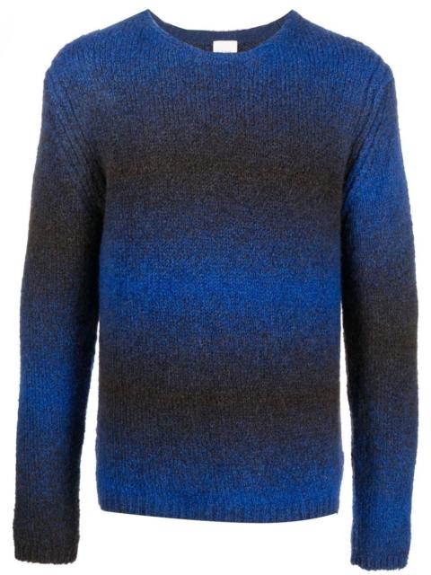 knitted crew-neck jumper