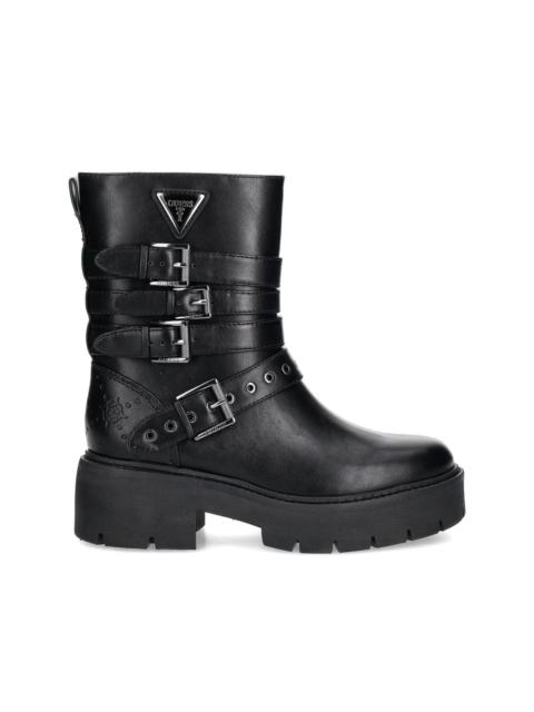 Salvo buckle-detail platform boots