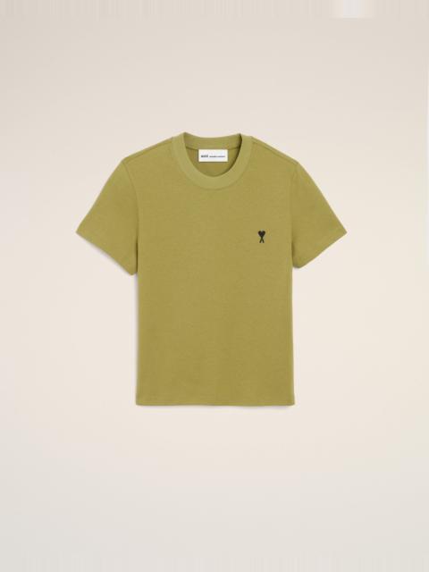 GREEN COTTON AMI DE COEUR CROPPED T-SHIRT