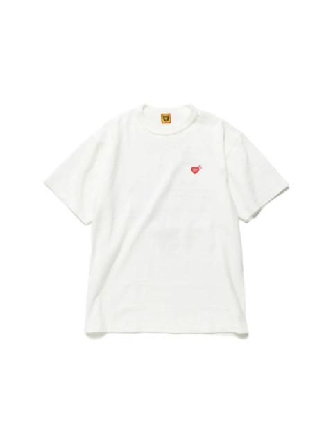 Human Made Heart Badge T-Shirt White Red