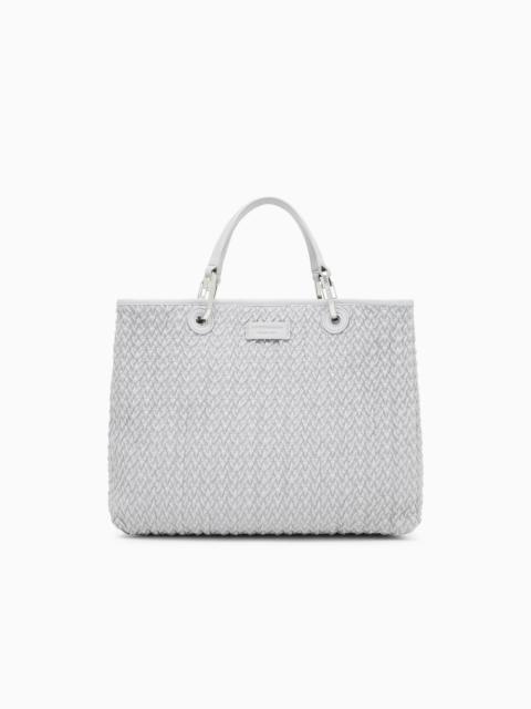 QUILTED-EFFECT MEDIUM MYEA SHOPPER BAG