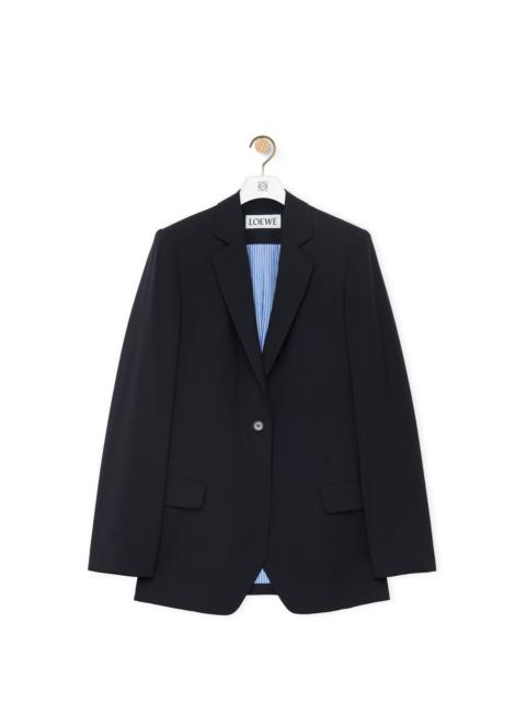 Tailored jacket in wool