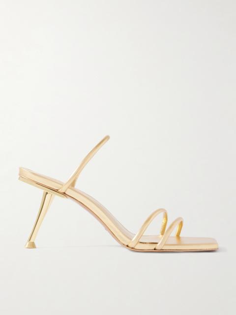 Lydia Metallic Leather Sandals