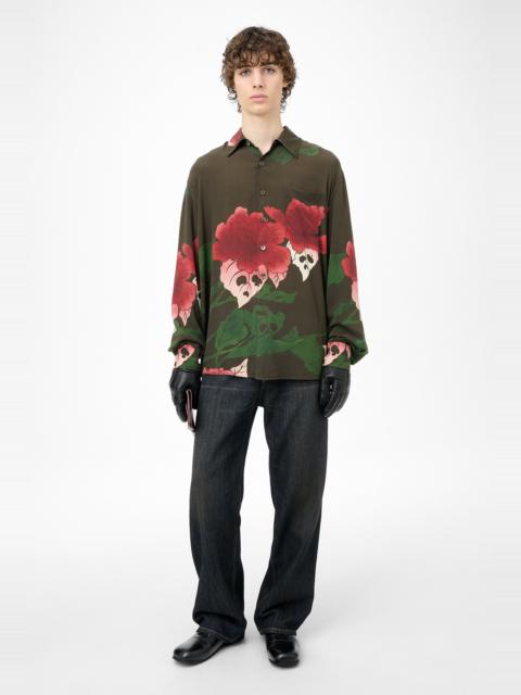 Above Shirt Hell Of Ween Print