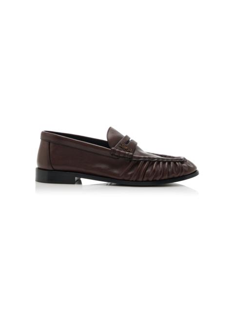Leather Le Loafers brown