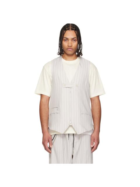 Taupe Chapea Tailored Waistcoat