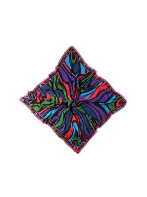 large Marmo-print scarf