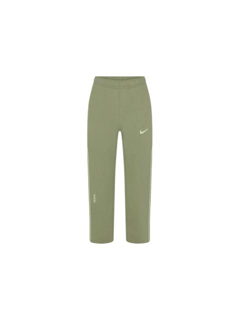 Nike x NOCTA Fleece CS Open Hem Sweatpant Oil Green/Light Liquid Lime