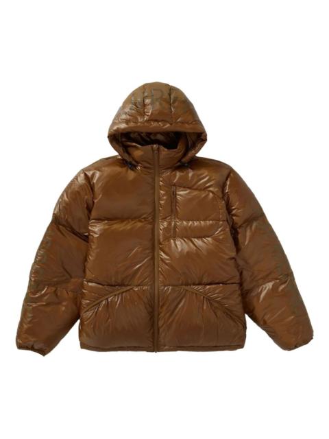 hooded down jacket