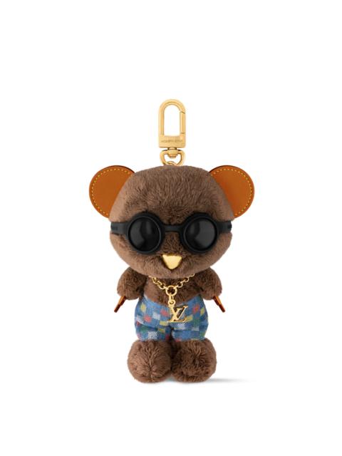 LV Louis Bear Bag Charm