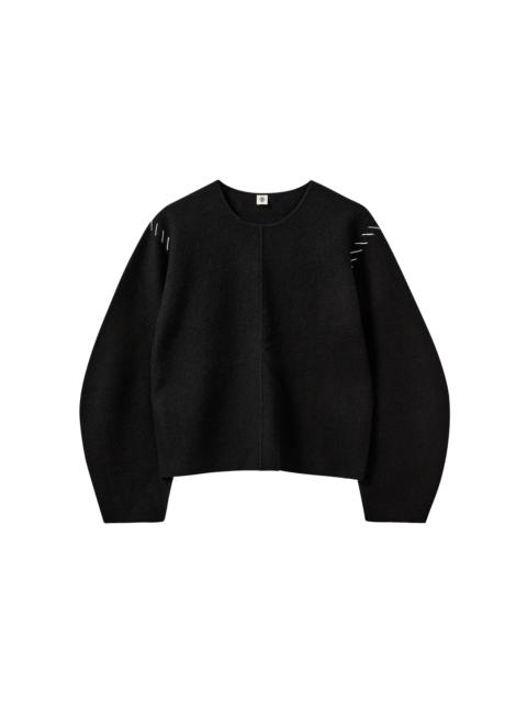Oslo Oversized Wool Sweater black