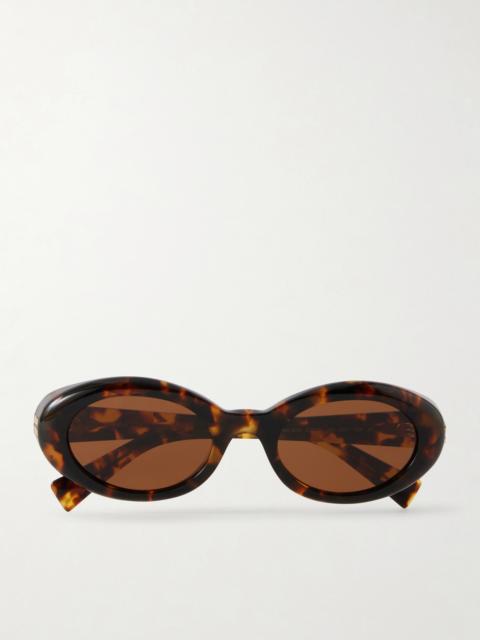 Rounded-frame Acetate Sunglasses