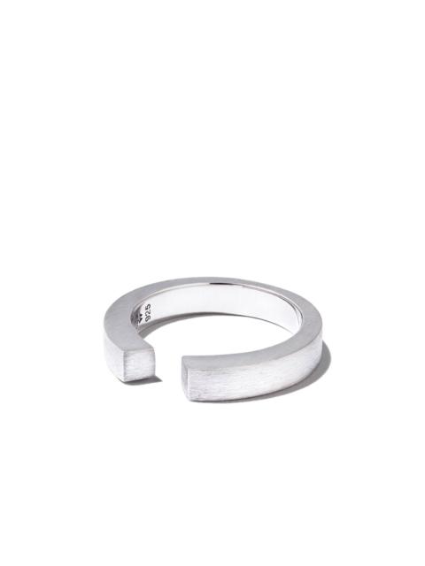 cut-out open ring
