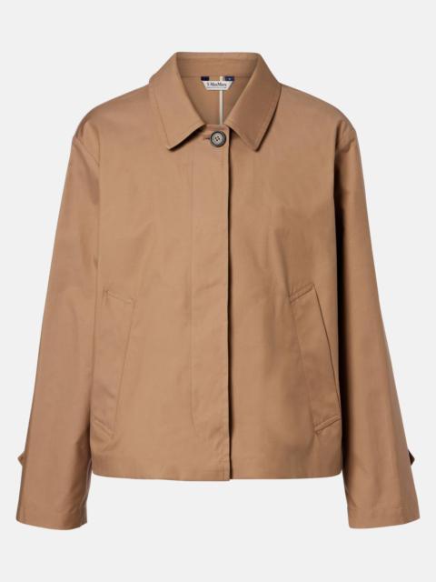 Bambola cotton-blend twill jacket