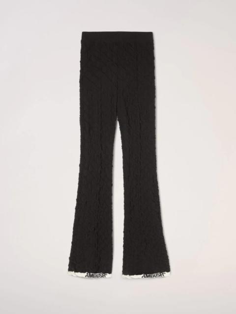 MONOGRAM KNIT PANTS