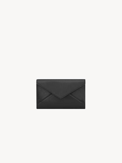 LETTER WALLET IN LEATHER