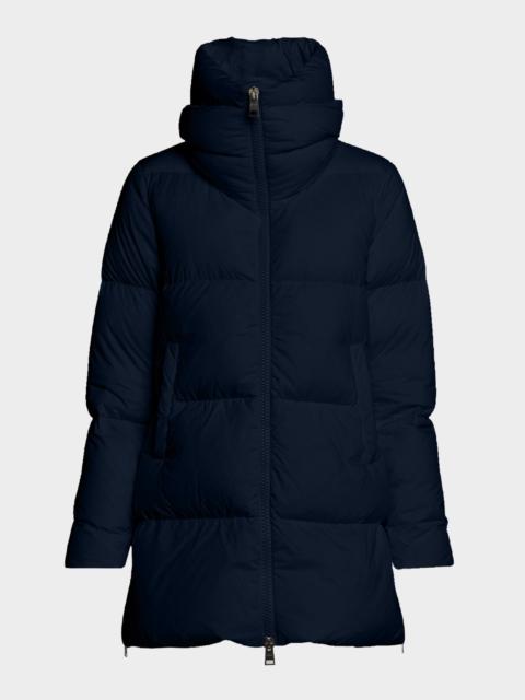 Mid-Length Down Puffer Jacket