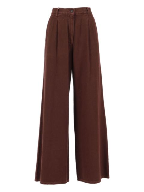 nanda pleated trousers