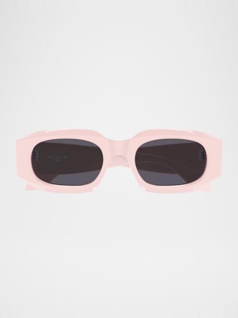 Rectangle Acetate Sunglasses
