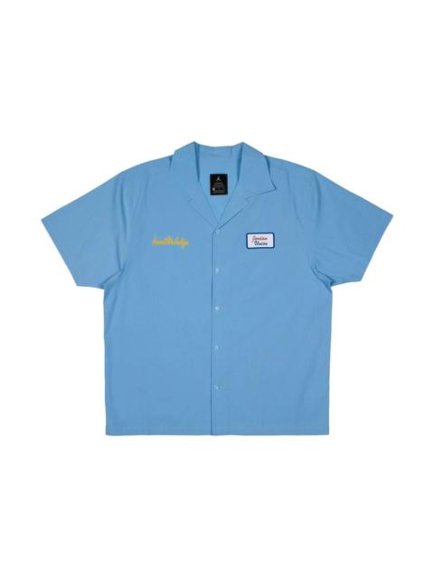 Jordan x Union Mechanic Shirt Psychic Blue