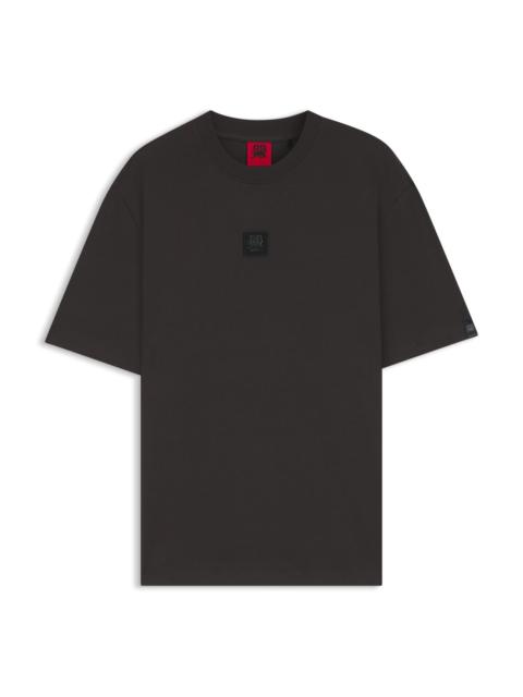 HUGO X RB T-SHIRT WITH BULL-GRAPHIC LOGO PATCH