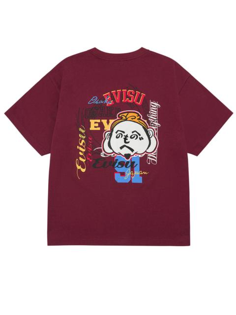 Henohenomohe Godhead Embroidery Relax Fit T-Shirt