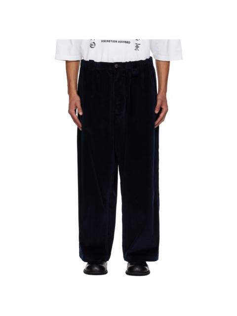 Navy Toluca Trousers