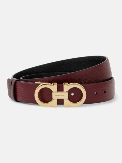 Gancio Mediterraneo leather belt