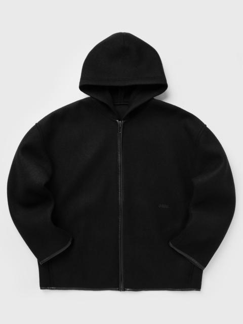 NEOPRENE ZIP UP HOODED JACKET