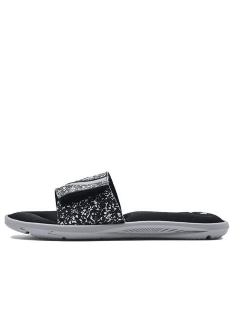 Under Armour Ignite 6 Graphic Strap Slide 'Black Mod Grey' 3024450-007