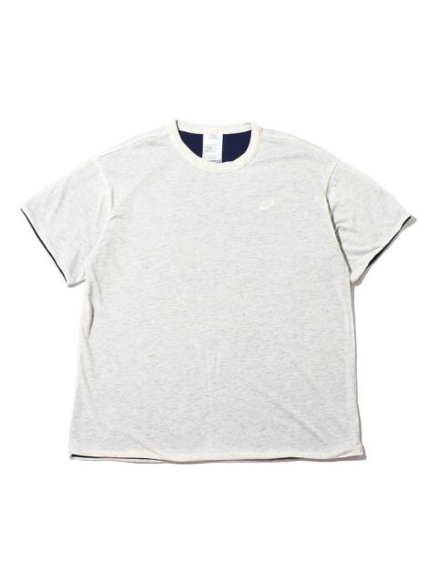 Nike Sportswear Circa Logo Printing Reversible Round Neck Short Sleeve DQ4248-141