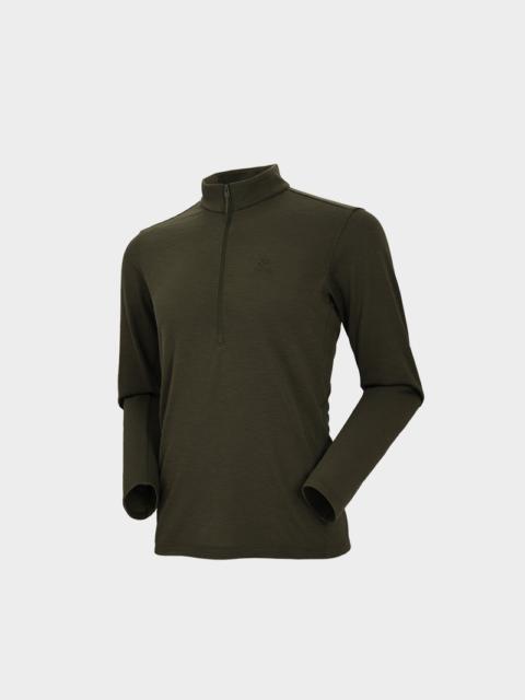 Kailas Stand Collar Wool Long Sleeve Functional T-shirt Men’s