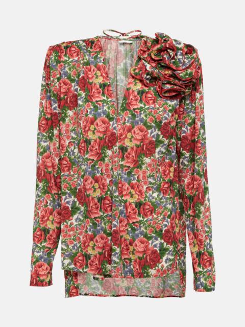 Floral blouse
