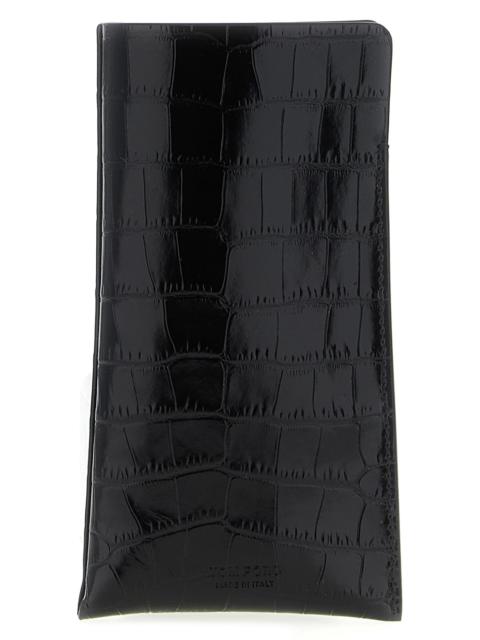 Leather spectacle case