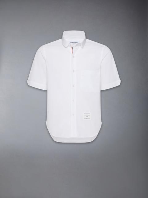 Poplin Round Hem Shirt