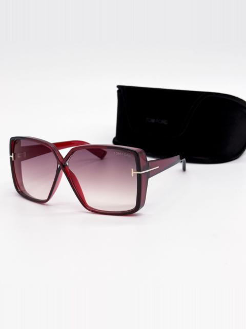 TOM FORD NEW TOM FORD SUNGLASSES YVONNE TF1117 66G WOMEN 