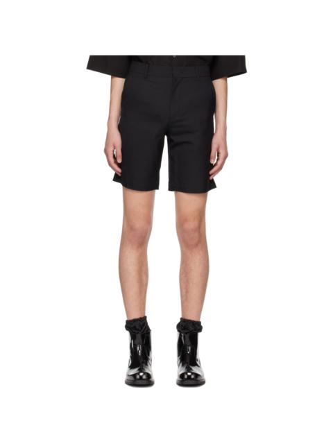Black Basic Shorts