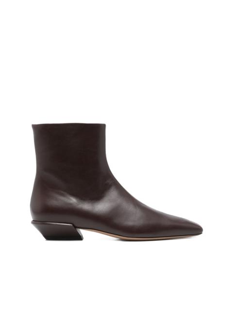 30mm Bettina pointed-toe ankle boots