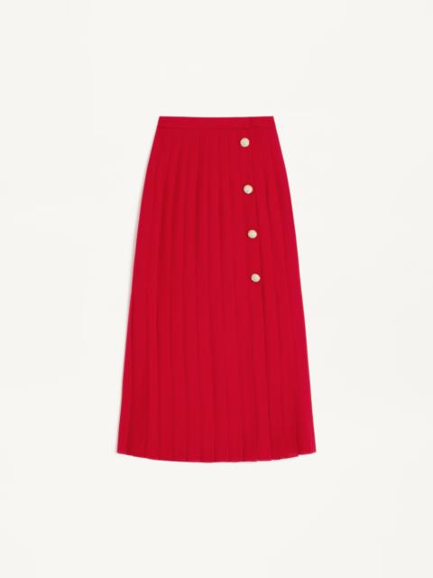 GEORGETTE MIDI SKIRT
